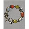 Image 2 : Ann Taylor LOFT Multi-Gemstone Toggle Bracelet