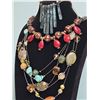 Image 2 : Statement Necklaces with Mixed Materials and Beaded Details