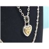 Image 3 : D’Orlan Gold and Silver Tone Necklace Lot With Crystal and Heart Pendants