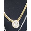 Image 4 : D’Orlan Gold and Silver Tone Necklace Lot With Crystal and Heart Pendants