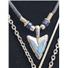 Image 4 : Costume Necklaces Including Beaded, Heart Locket, Arrow, and Multicolour Pendants