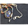 Image 5 : Costume Necklaces Including Beaded, Heart Locket, Arrow, and Multicolour Pendants