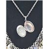Image 3 : Metal and Bead Necklace Lot with Silver Tone Locket