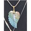 Image 4 : Three Pendant Necklaces with Silver Chains