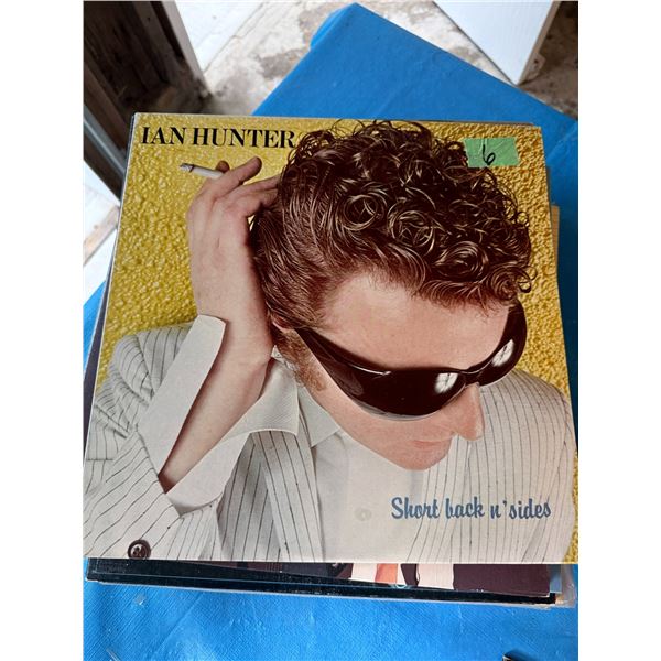 IAN HUNTER SHORT BACK 'N SIDES VINYL RECORD
