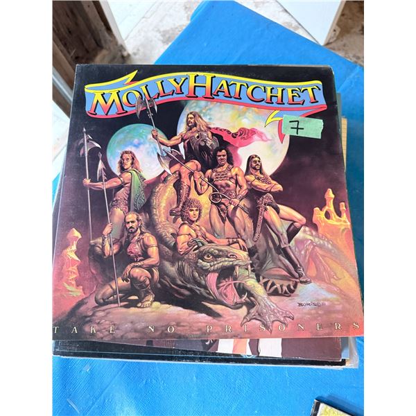 MOLLY HATCHET TAKE NO PRISONERS VINYL RECORD