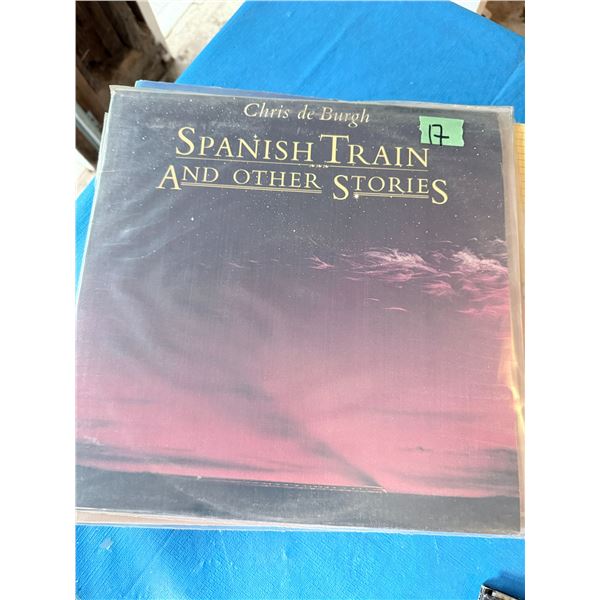 CHRIS DE BURGH SPANISH TRAIN AND OTHER STORIES VINYL RECORD — image 18