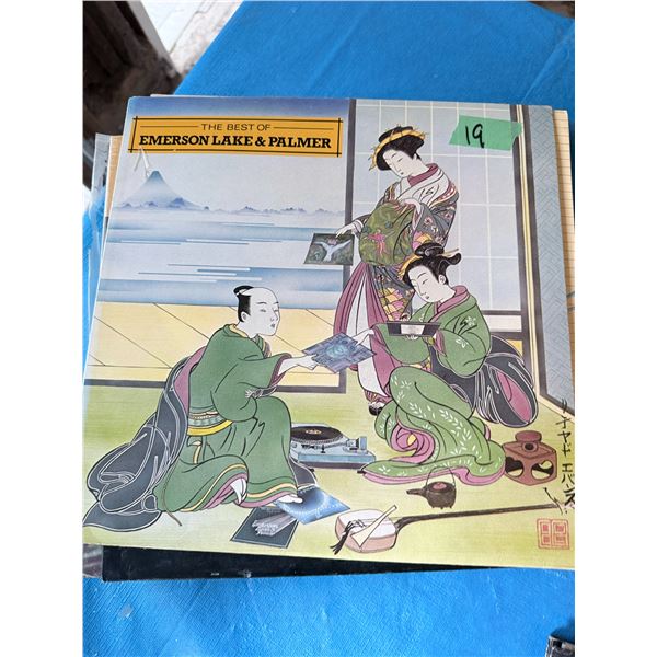 EMERSON LAKE & PALMER THE BEST OF VINYL RECORD — image 20