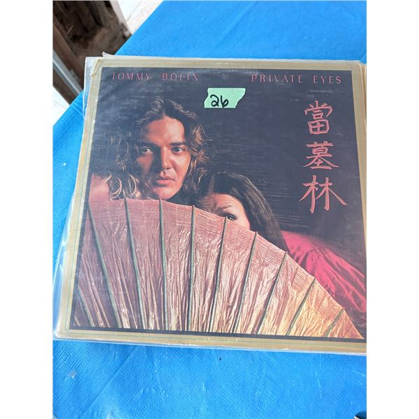 TOMMY BOLIN PRIVATE EYES VINYL RECORD — image 27