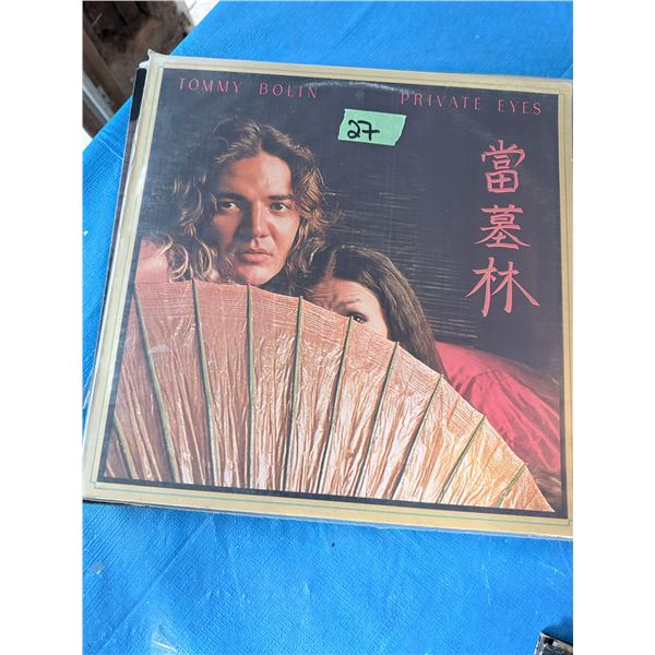 TOMMY BOLIN PRIVATE EYES VINYL RECORD — image 28