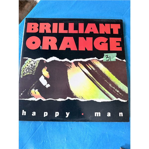BRILLIANT ORANGE HAPPY MAN VINYL RECORD — image 32
