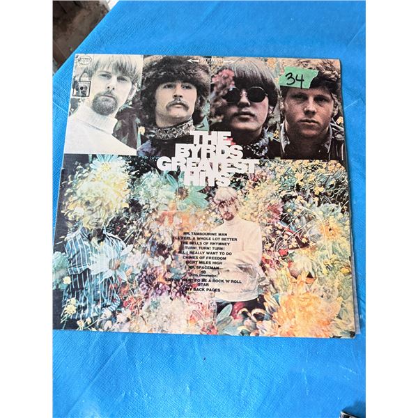 THE BYRDS GREATEST HITS STEREO VINYL RECORD — image 35