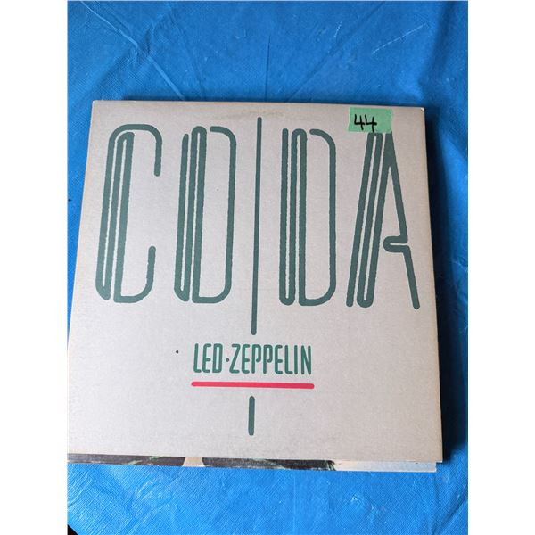 LED ZEPPELIN CODA VINYL RECORD — image 45