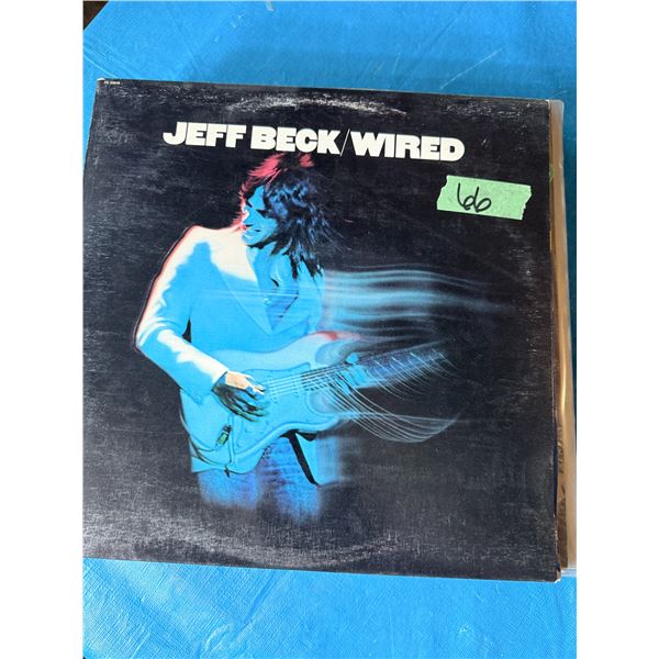 JEFF BECK WIRED VINYL RECORD