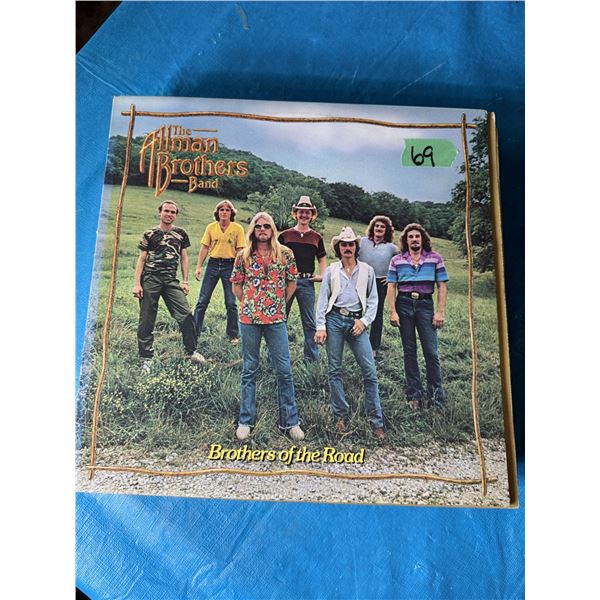 THE ALLMAN BROTHERS BAND BROTHERS OF THE ROAD VINYL RECORD