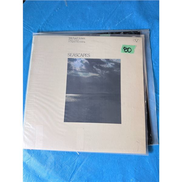 MICHAEL JONES SEASCAPES PIANO SOLOS / A DIGITAL RECORDING VINYL RECORD
