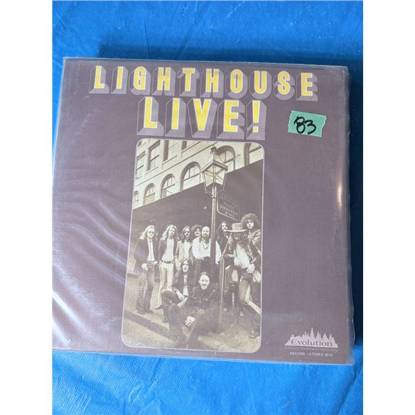 LIGHTHOUSE LIVE! EVOLUTION RECORD #STEREO 3014 VINYL RECORD