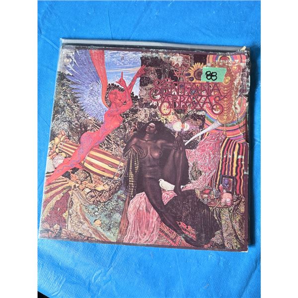 SANTANA ABRAXAS VINYL RECORD