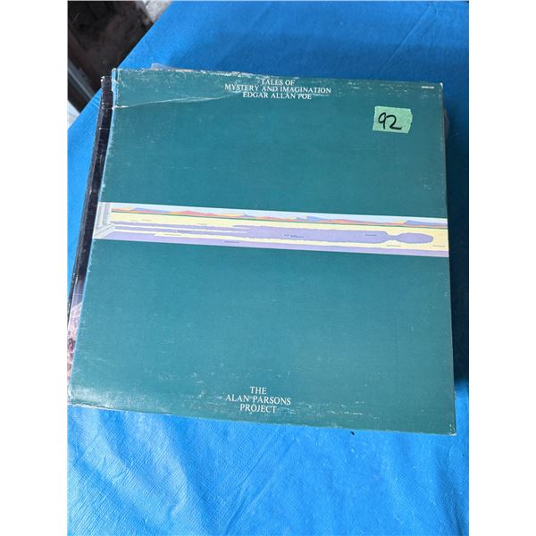 THE ALAN PARSONS PROJECT TALES OF MYSTERY AND IMAGINATION VINYL RECORD
