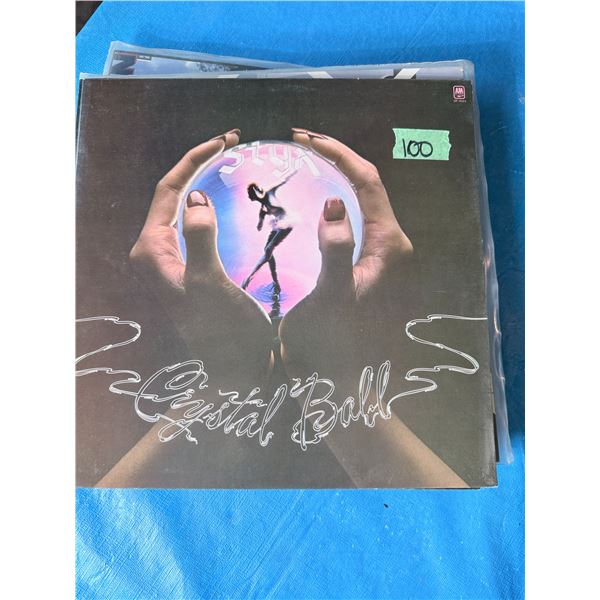 CRYSTAL BALL VINYL RECORD