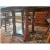 Image 2 : Pedestal Dining Table & Chairs  C
