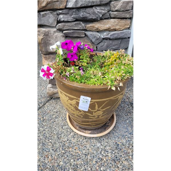 Asian Ceramic Planter A