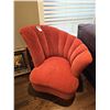 Image 1 : Asymmetrical Clam Shell Accent Chair C