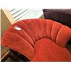 Image 3 : Asymmetrical Clam Shell Accent Chair C