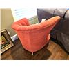 Image 5 : Asymmetrical Clam Shell Accent Chair C
