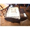 Image 1 : Vintage Vinyl Sewing Stool B