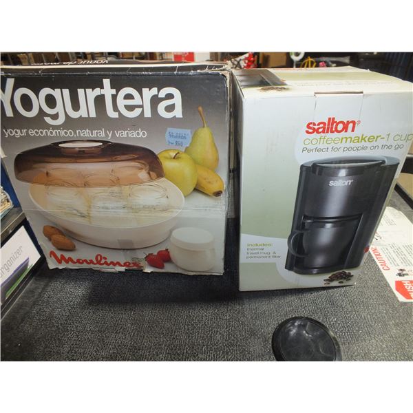Yogurtera & Salton 1 Cup Coffee Maker