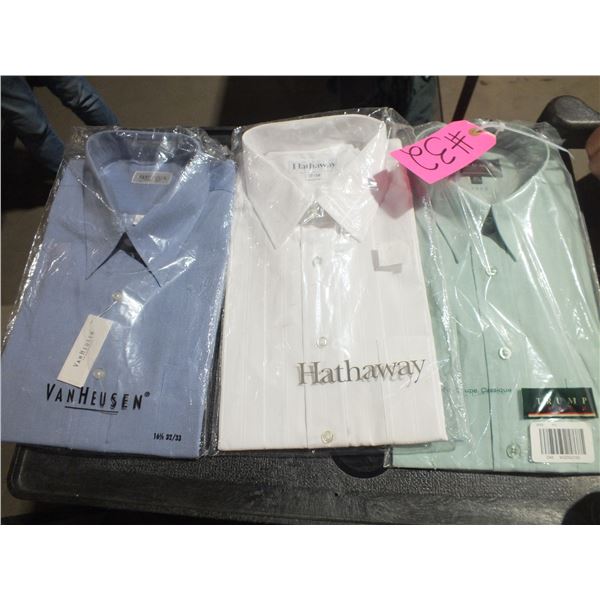 3 Men's Dress Shirts