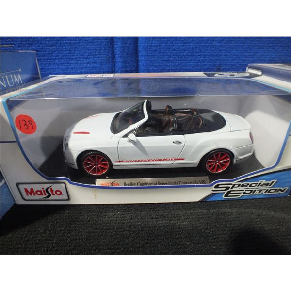Maisto Bentley Continental Super Sport Convertible ISR