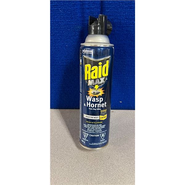 3 Cans Of Of Raid Wasp & Hornet Foam Bug Killer