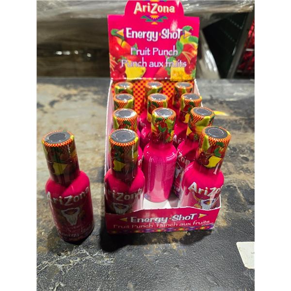 12 Pack Of Arizona Fruit Punch Energy Shots