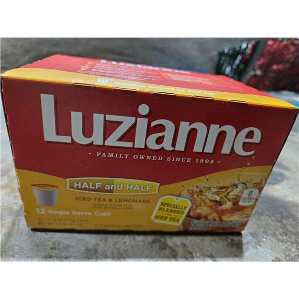 3 Boxes Of 12 Of Luzianne Half & Half Ice Tea & Lemonade Keurig Cups
