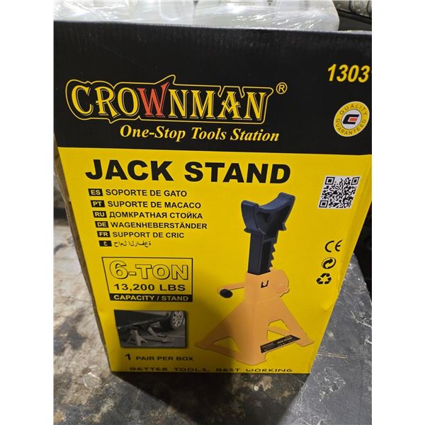Crownman 6 Ton Jack Stands