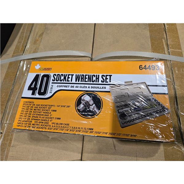 Prograde 40pc Socket Wrench Set