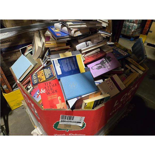 Pallet Of Assorted Books
