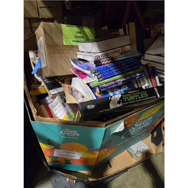 Pallet Of Assorted Books