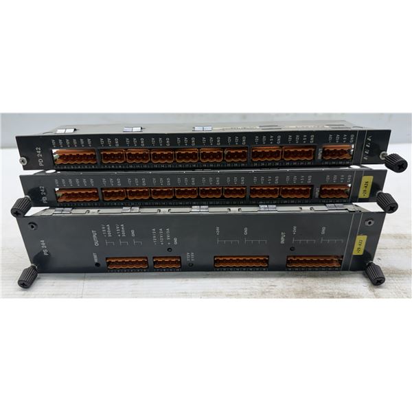 Lot of (3) Keba Power Supply Modules 1-#PS 244 & 2-#PD 242