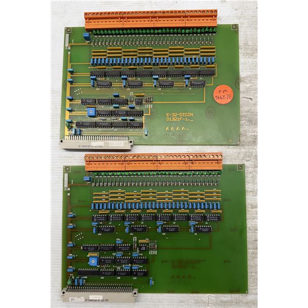 (2) Keba #E-32-DIGIN / D1321F-1 Circuit Boards