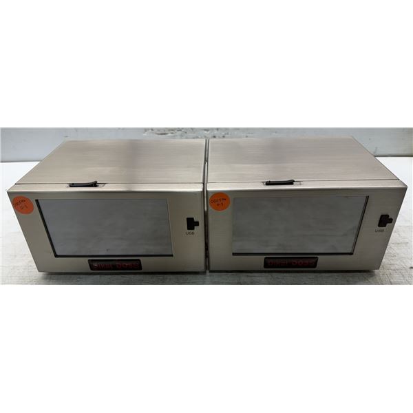 (2) Shanghai Dikai #DK-D03S Left Hand Thermal Transfer Overprinter