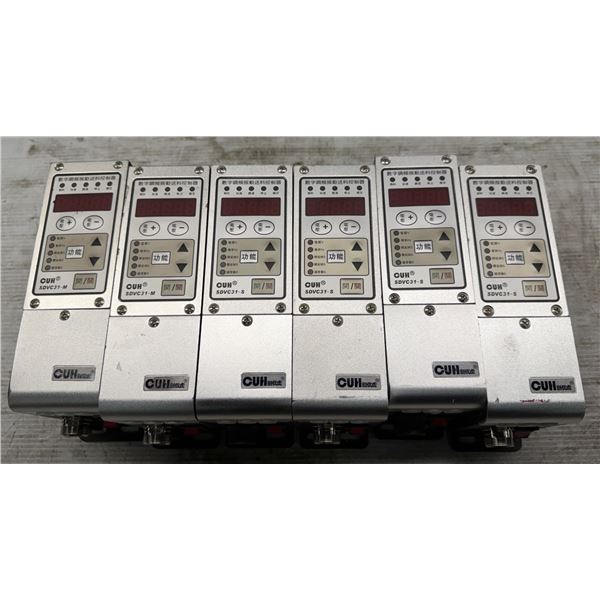 (6) Cuh #SDVC31-S Variable Frequency Vibratory Feeder Controllers