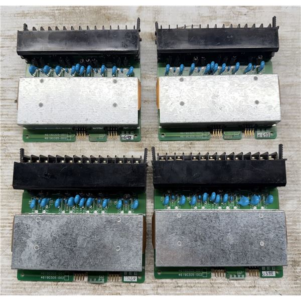 (4) Honeywell #46190305-001 Relay Cards