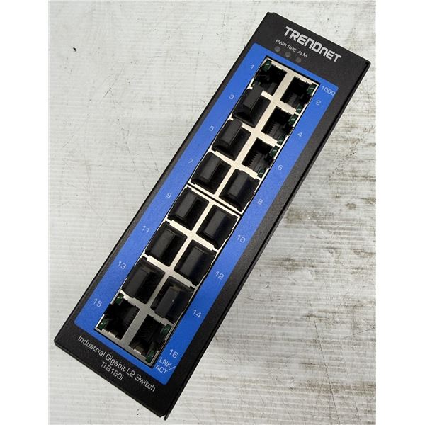 Trendnet #TI-G160i Industrial Gigabit L2 Switch