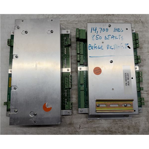 Lot of (2) The Train Company Chiller Modules #X13650450-16 & Stepper #X13650455-01
