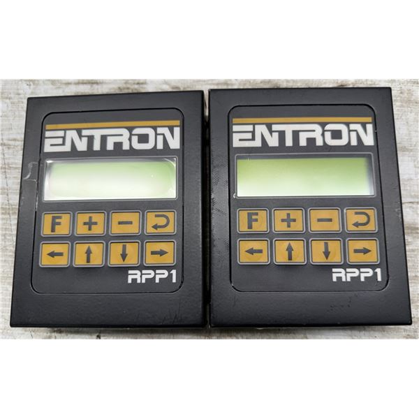 (2) Entron #730005-002 Type RPP1 Weld Timer Control Panels