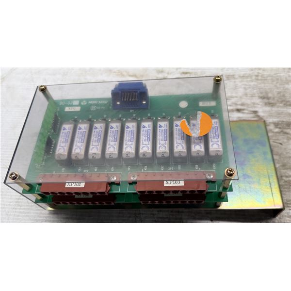 Mori Seiki #BU-02 / A-0137 Relay Board Unit