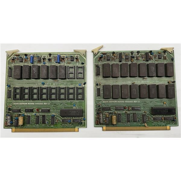 (2) Egan #443252 REV. 2 EEPROM Boards